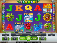 Flowers gratisspinn