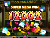 Go Bananas super mega win